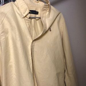 Yellow Polo button down